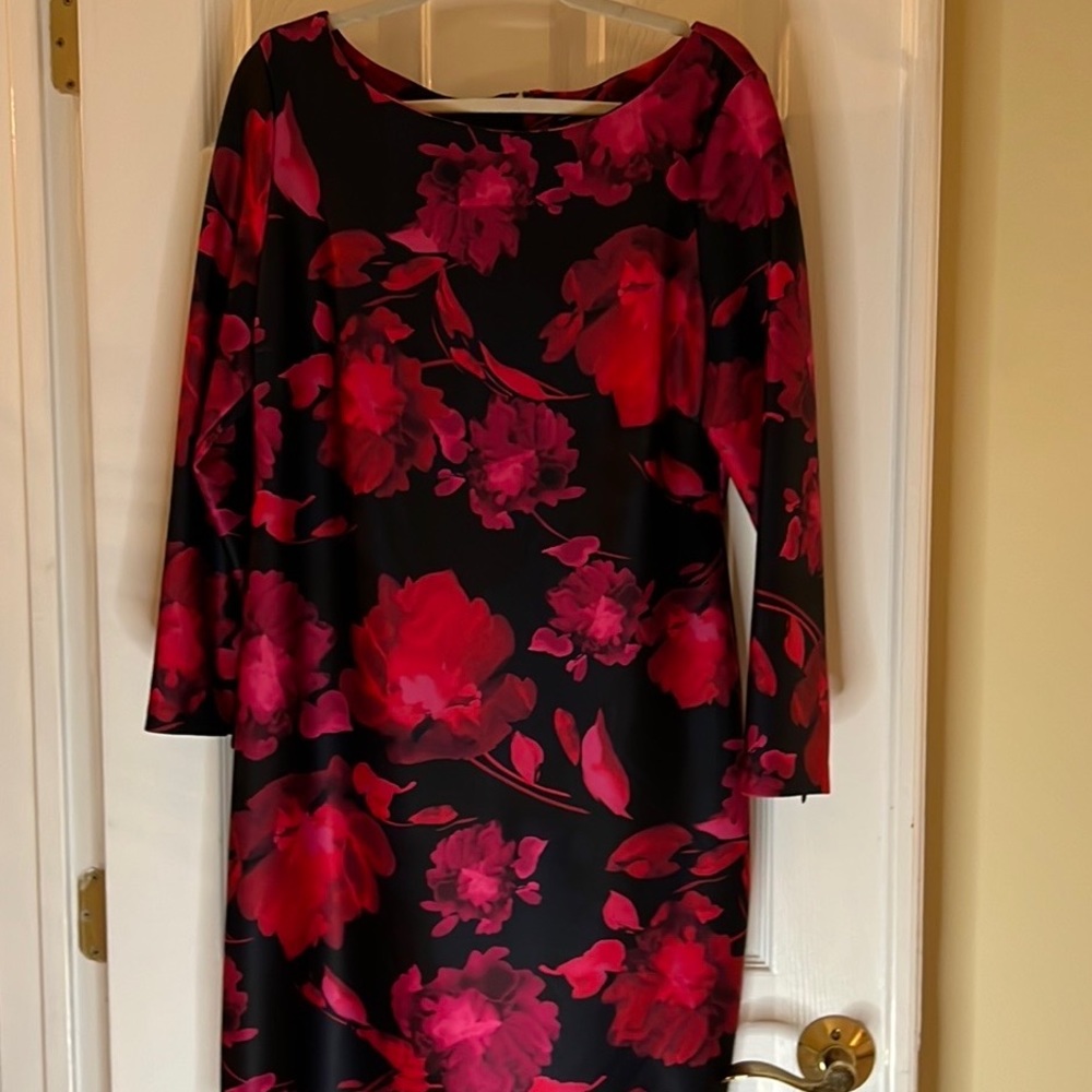 Tommy Hilfiger floral sheath dress size 14